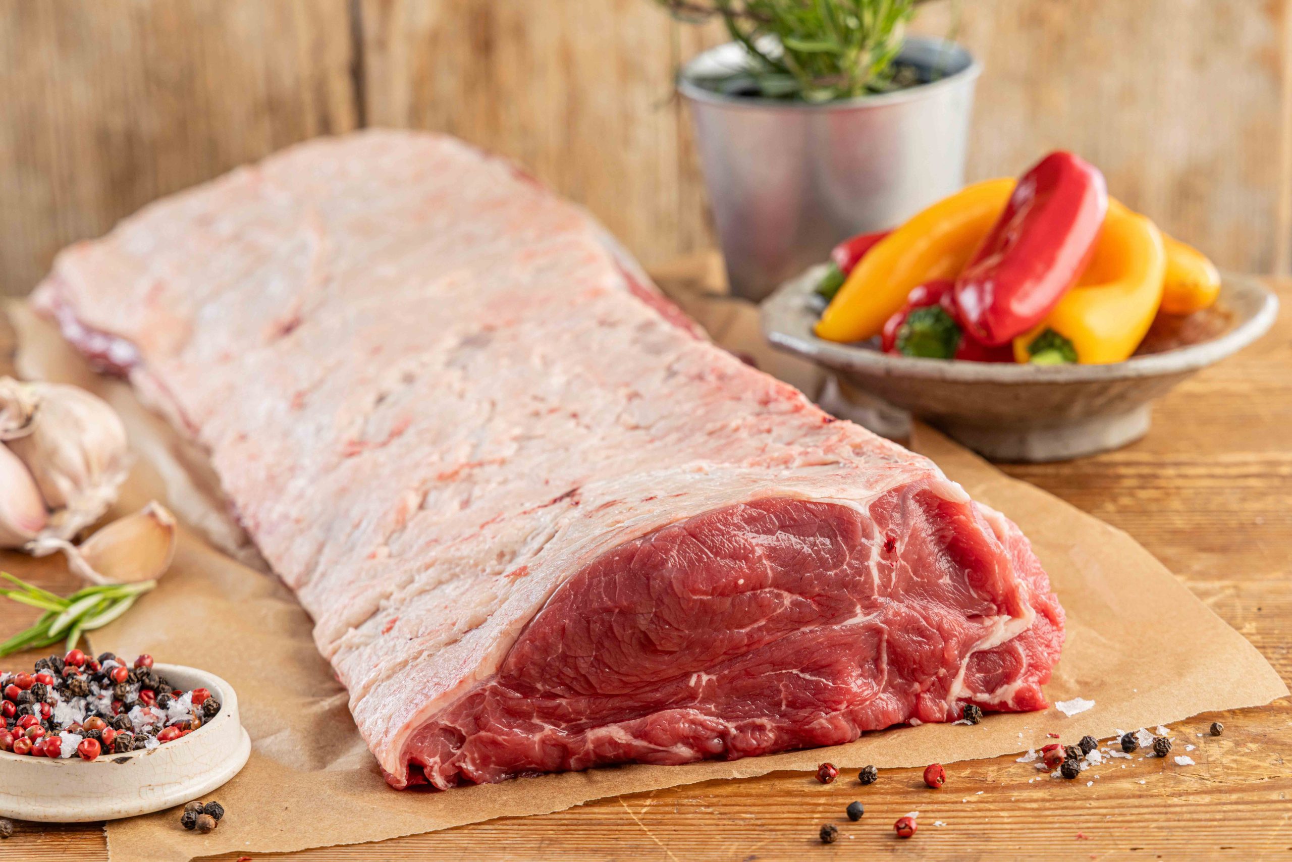 Full Striploin of Beef 4kg+