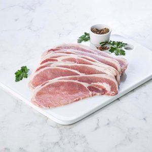Unsmoked Rashers 500g